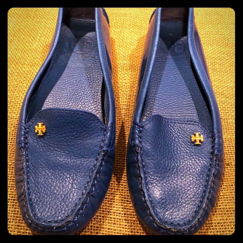 Tory Burch Driving Loafers, 7.5 EUC